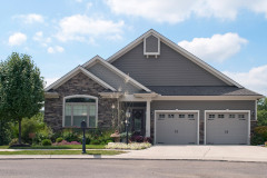 Small House with Two Car Garage